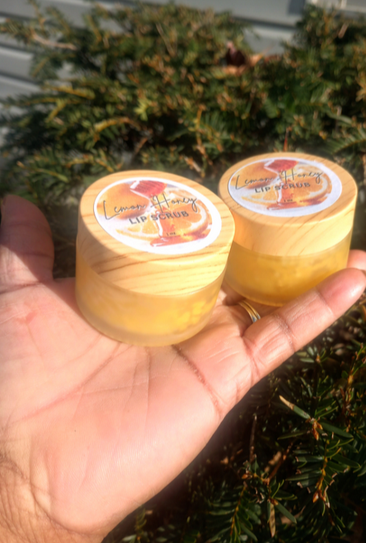 Lemon Honey Lip Scrub 1oz